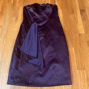 Strapless Satin Cocktail Dress - The Limited